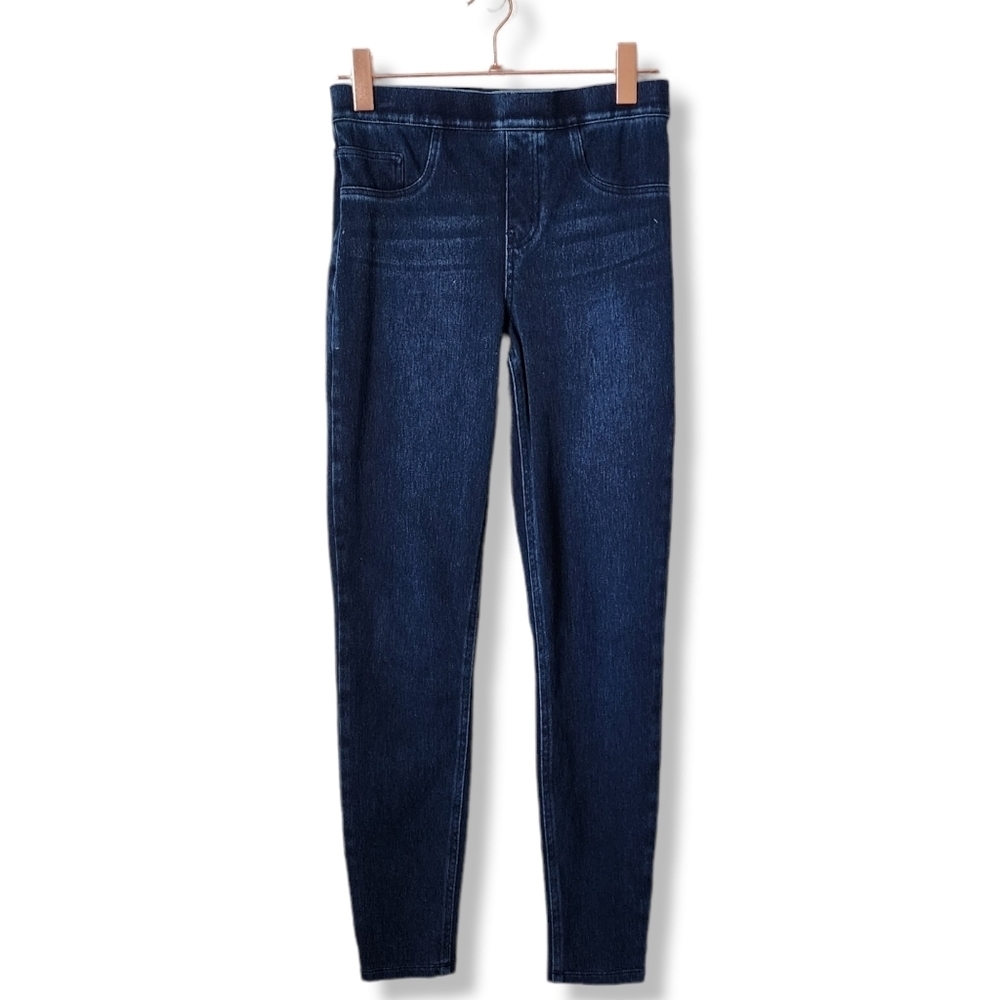 SPANX Jean-ish ankle leggings in denim size Small
